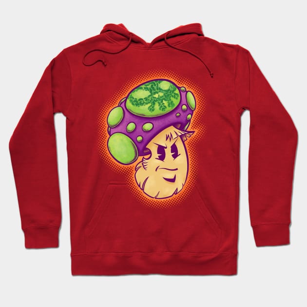 Nasty Shroom [Full Colour] Hoodie by DCLawrenceUK